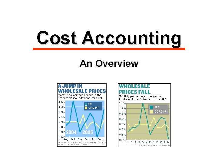 Cost Accounting An Overview 