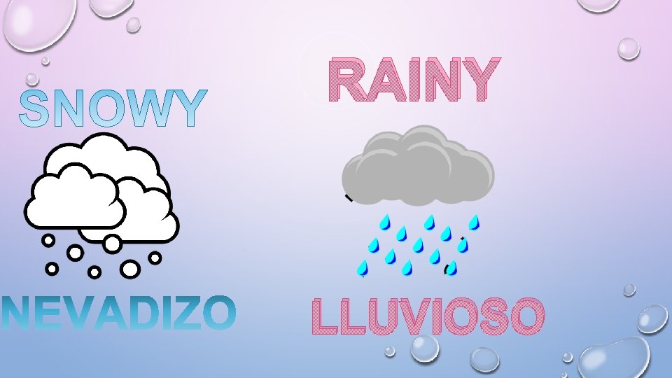 RAINY LLUVIOSO 