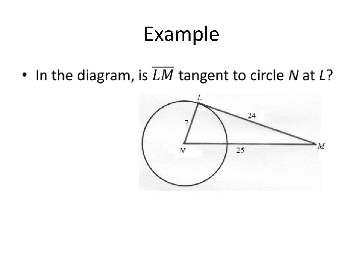 Example • 