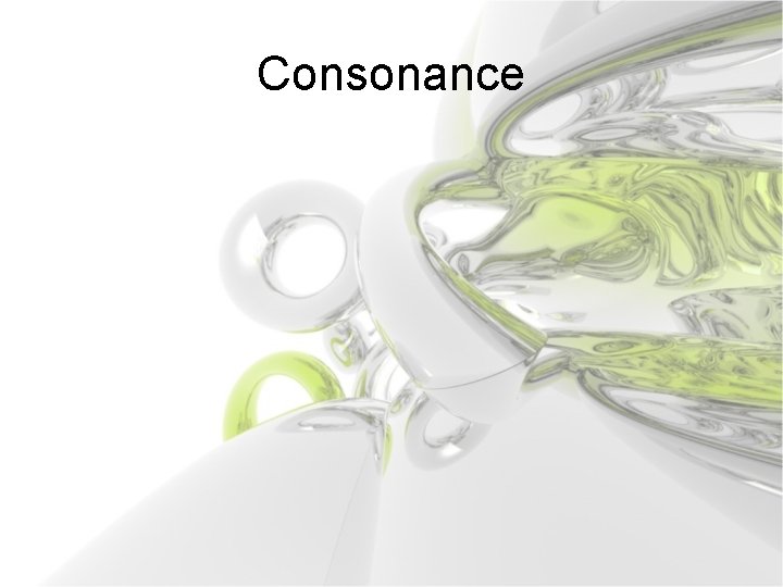 Consonance 