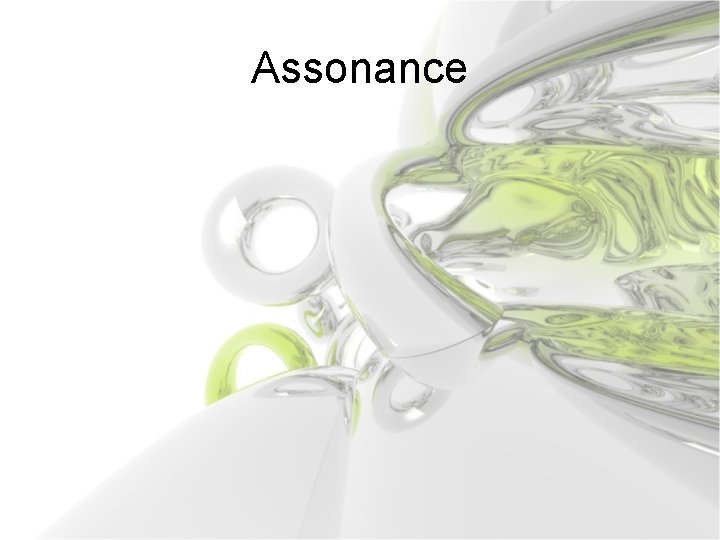 Assonance 
