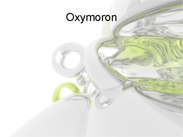 Oxymoron 