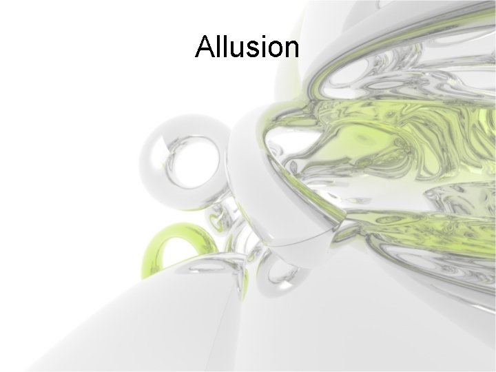 Allusion 