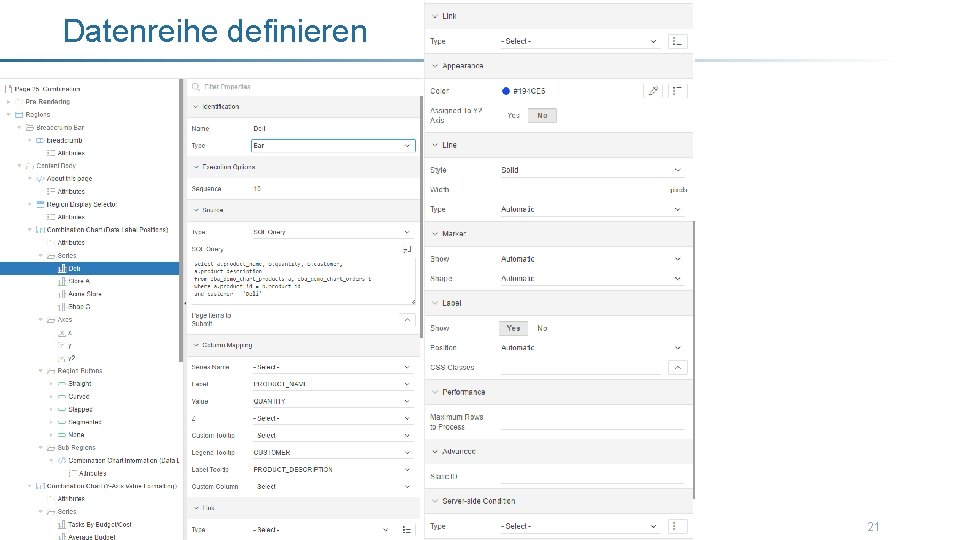 Datenreihe definieren 21 