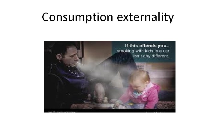 Consumption externality 