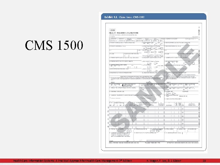 CMS 1500 Health Care Information Systems: A Practical Approach for Health Care Management 3