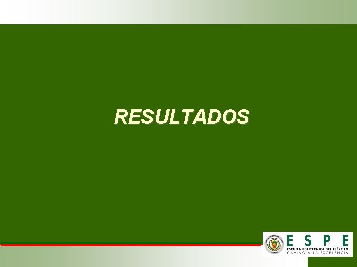 RESULTADOS 