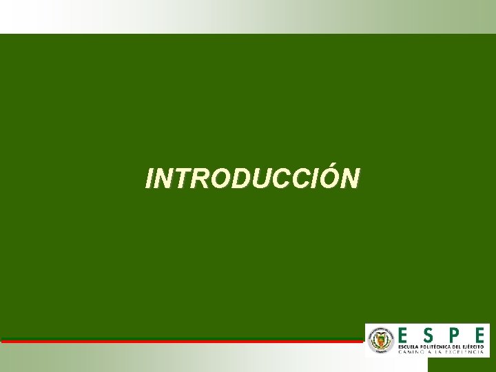 INTRODUCCIÓN 