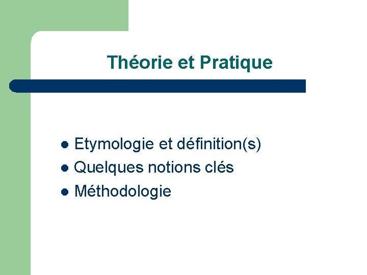 Mthodologie daccompagnement Dune action collective Thorie et Pratique
