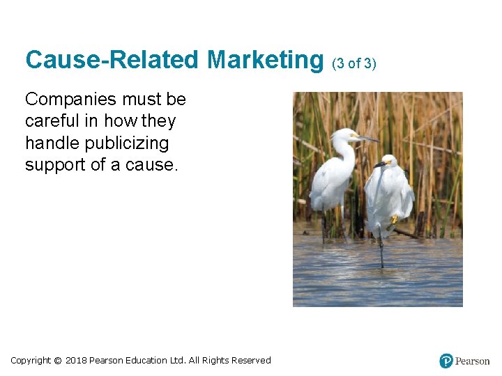 Cause-Related Marketing (3 of 3) Companies must be careful in how they handle publicizing Cause-Related Marketing (3 of 3) Companies must be careful in how they handle publicizing