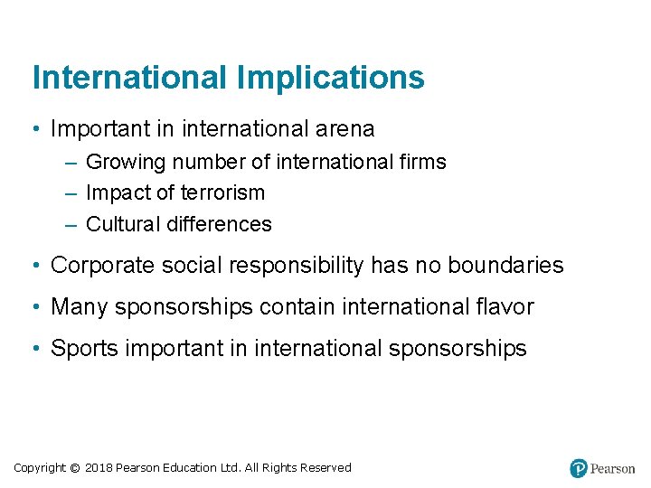 International Implications • Important in international arena – Growing number of international firms – International Implications • Important in international arena – Growing number of international firms –