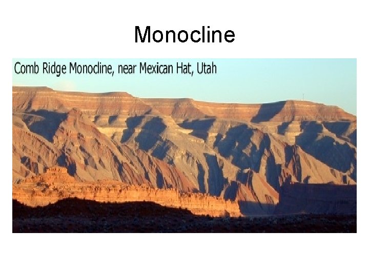 Monocline 