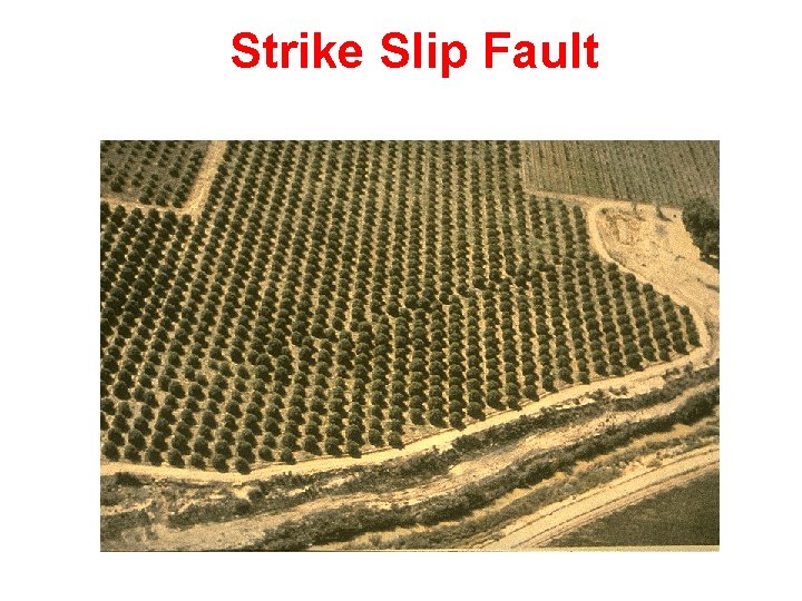 Strike Slip Fault 