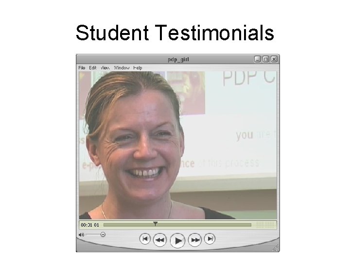 Student Testimonials 