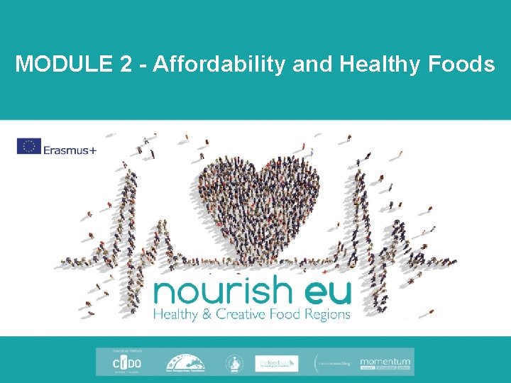MODULE 2 - Affordability and Healthy Foods 