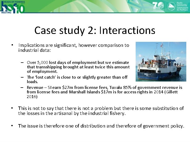 Case study 2: Interactions • Implications are significant, however comparison to industrial data: – Case study 2: Interactions • Implications are significant, however comparison to industrial data: –