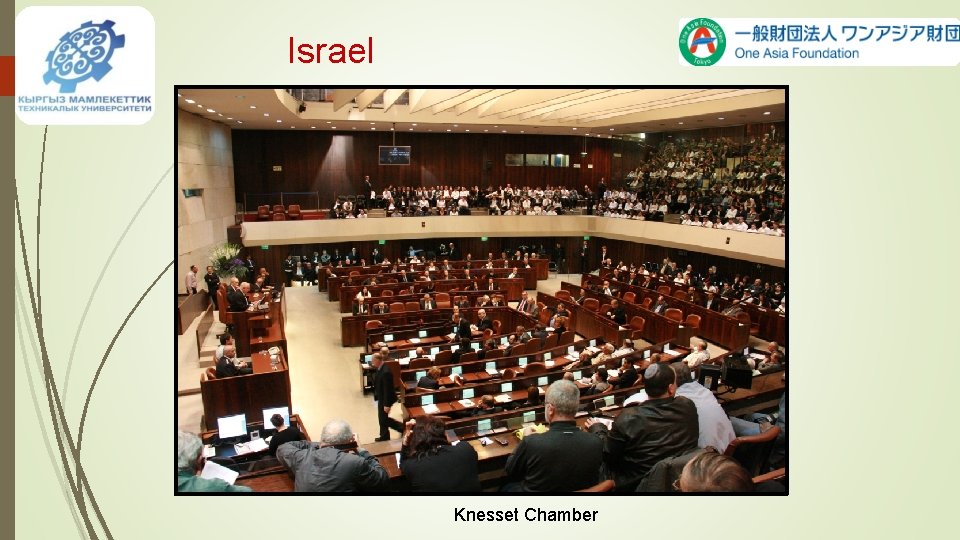 Israel Knesset Chamber Israel Knesset Chamber