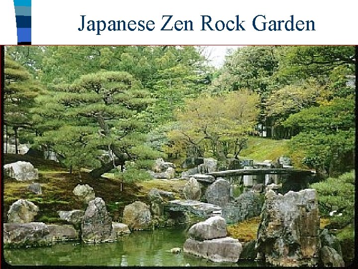 Japanese Zen Rock Garden Japanese Zen Rock Garden