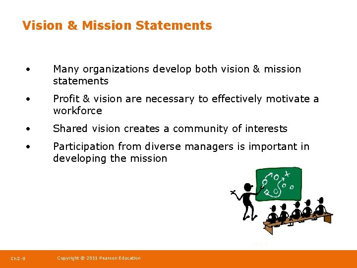 Vision & Mission Statements • Many organizations develop both vision & mission statements •