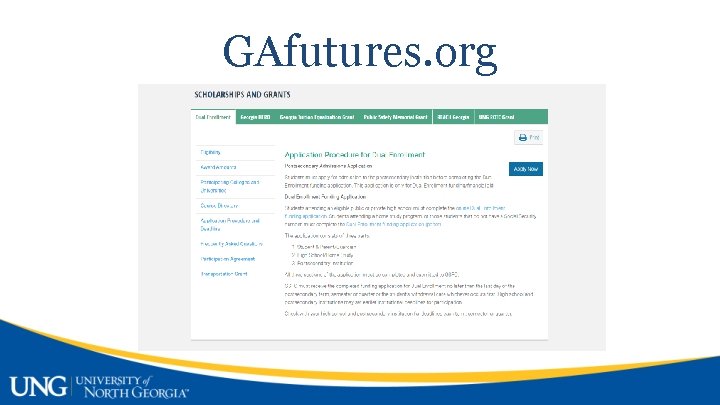 GAfutures. org 