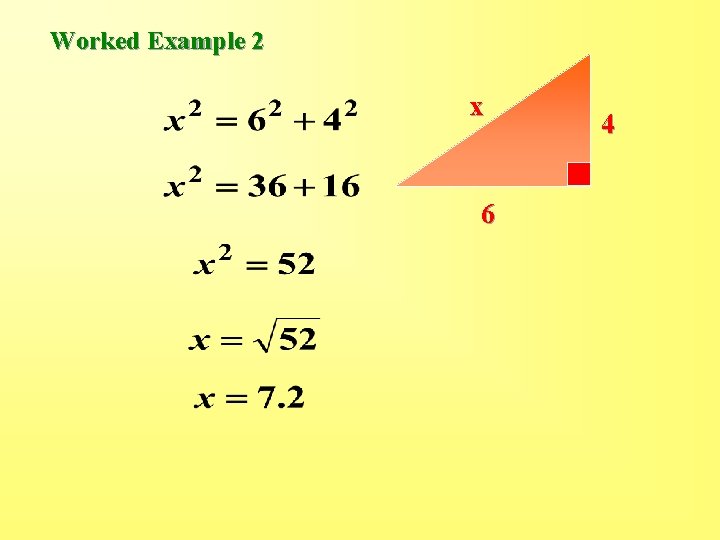 Worked Example 2 x 6 4 