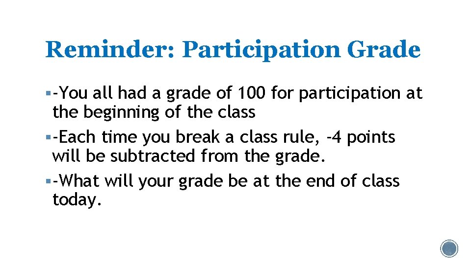 Grade 6 Ms Ashley Week 5 Do Now