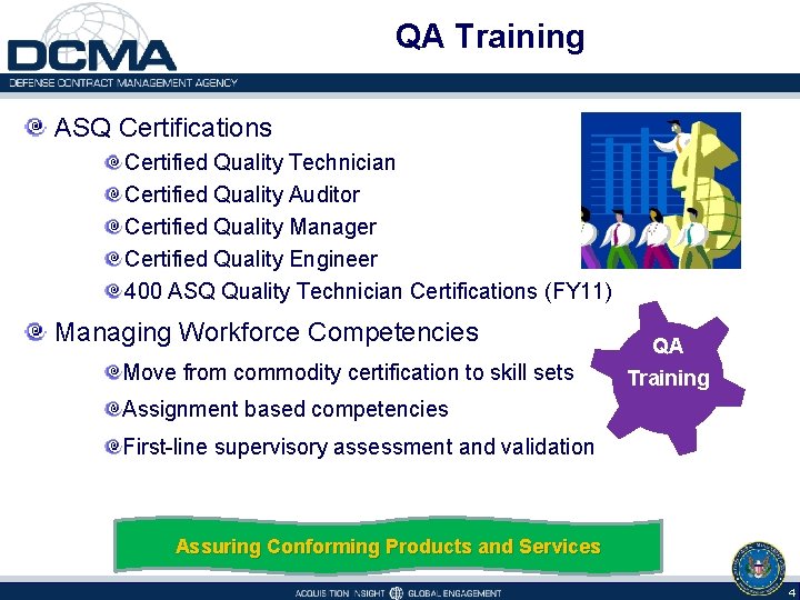 QA Training ASQ Certifications Certified Quality Technician Certified Quality Auditor Certified Quality Manager Certified