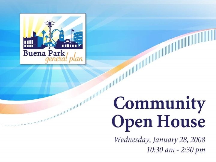 Buena Park General Plan Update Overview Presentation 