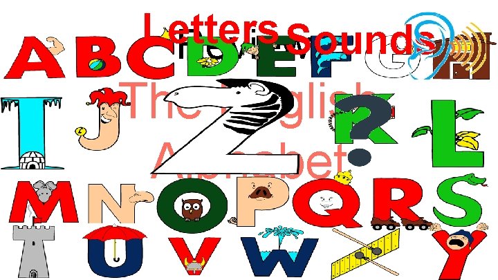 Letters Sounds Review: The English Alphabet 