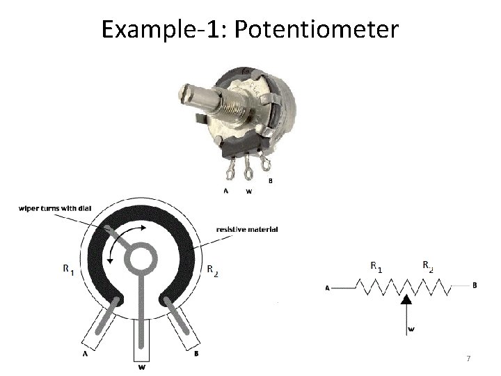 Example-1: Potentiometer 7 