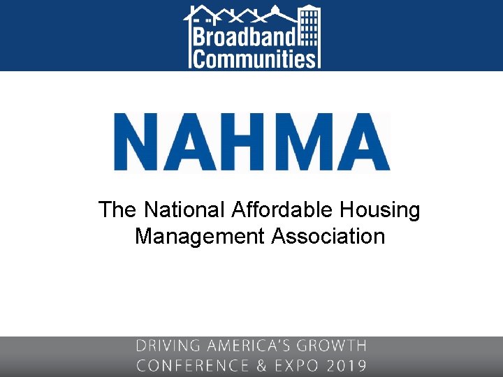 The National Affordable Housing Management Association 