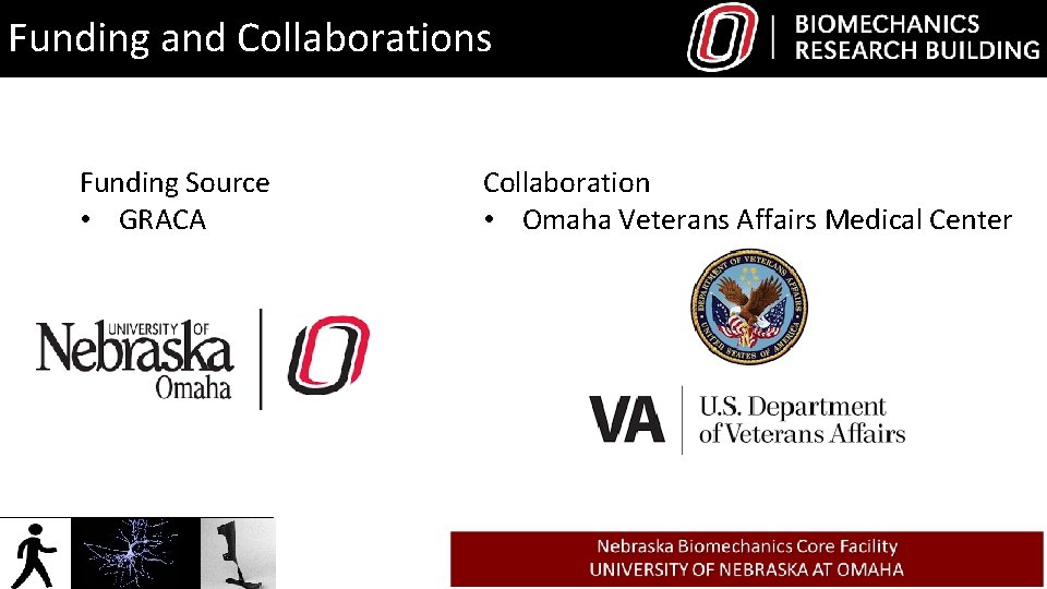 Funding and Collaborations Funding Source • GRACA Collaboration • Omaha Veterans Affairs Medical Center