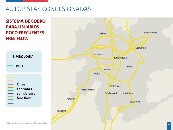 AUTOPISTAS CONCESIONADAS SISTEMA DE COBRO PARA USUARIOS POCO FRECUENTES FREE FLOW SIMBOLOGÍA PDUI Otros AUTOPISTAS CONCESIONADAS SISTEMA DE COBRO PARA USUARIOS POCO FRECUENTES FREE FLOW SIMBOLOGÍA PDUI Otros