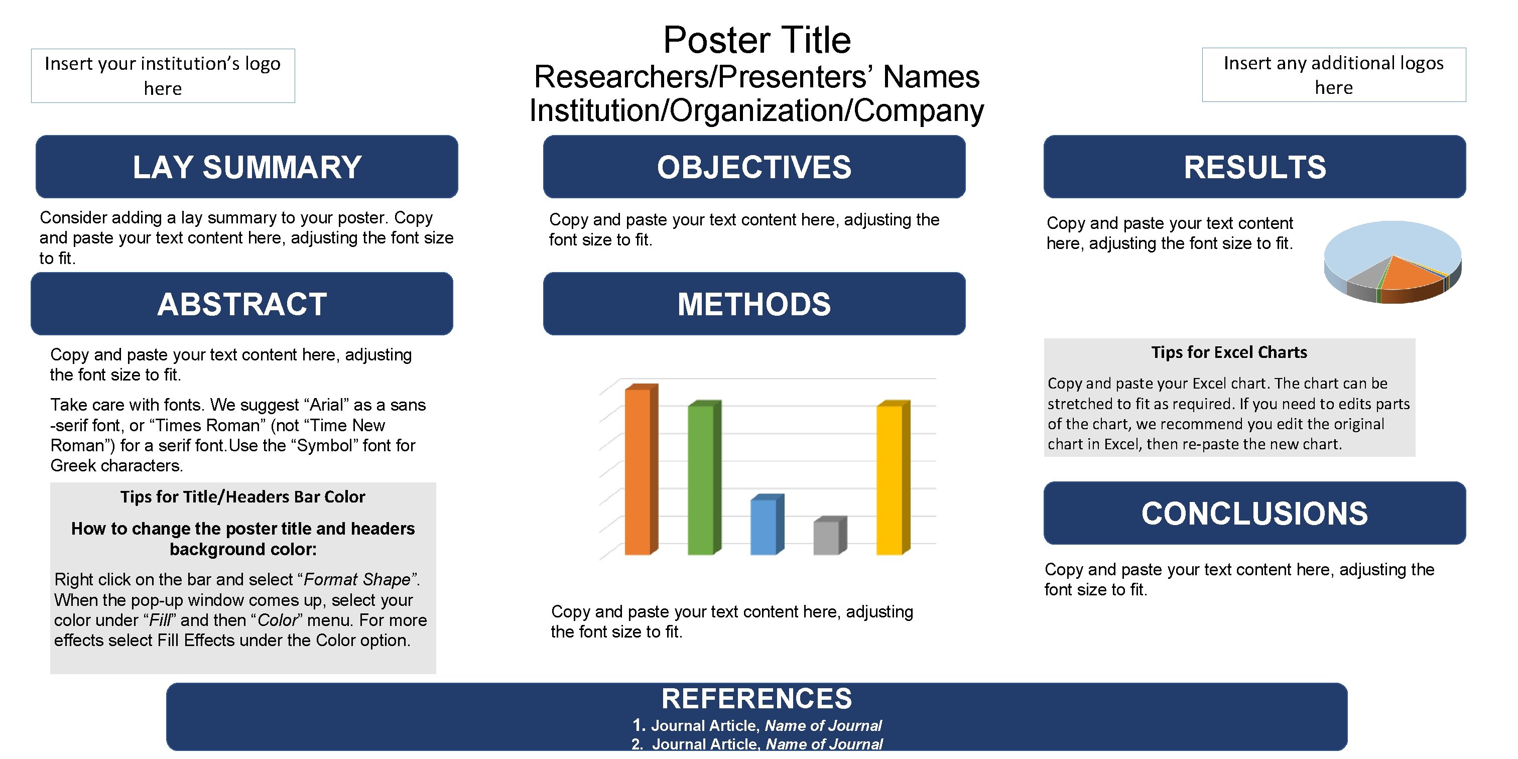 Insert your institution’s logo here LAY SUMMARY Consider adding a lay summary to your