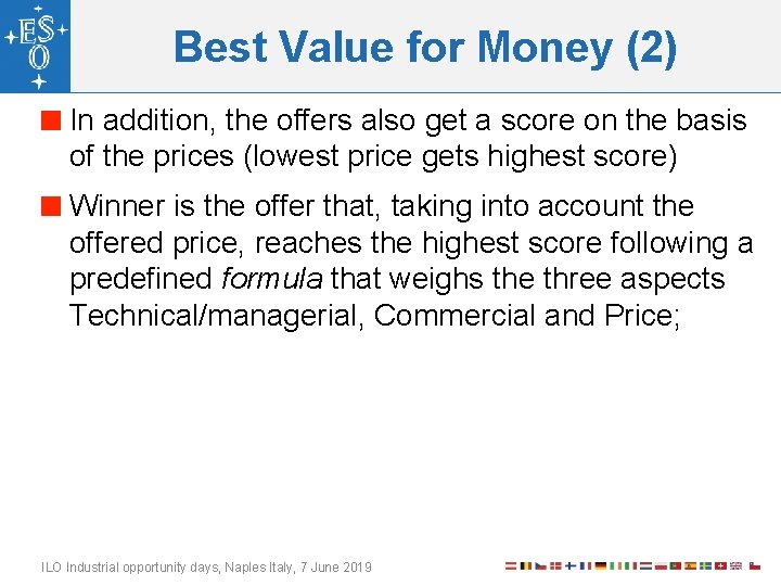 Best Value for Money (2) In addition, the offers also get a score on