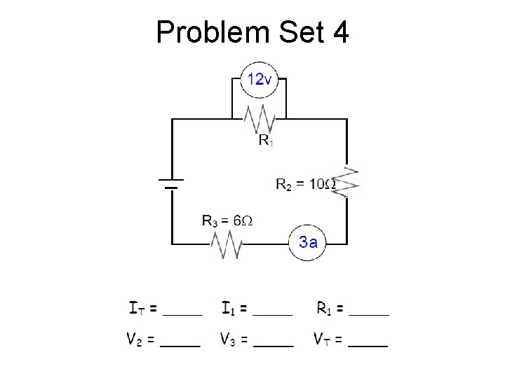 Problem Set 4 Problem Set 4