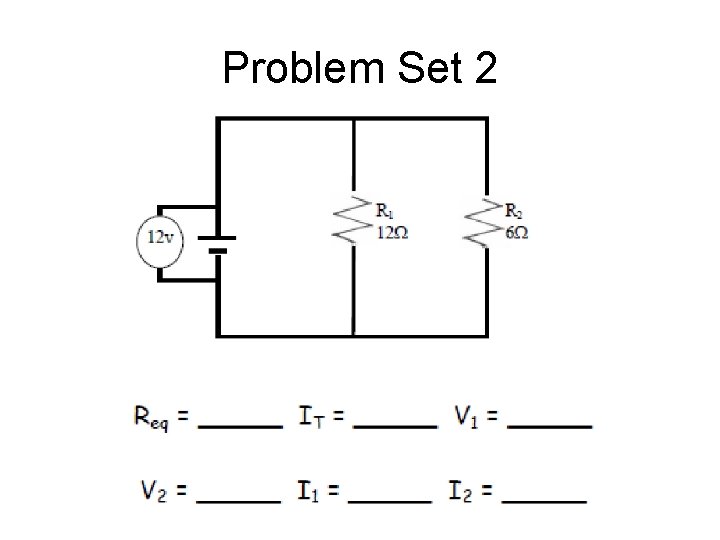 Problem Set 2 Problem Set 2