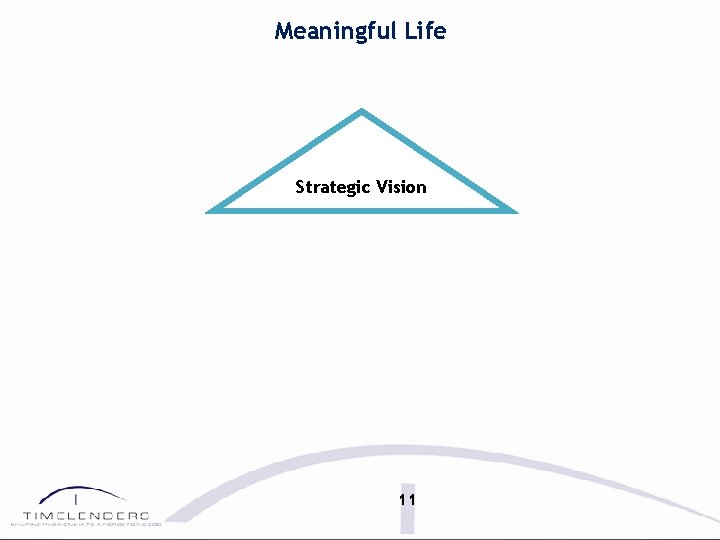 Meaningful Life Strategic Vision 11 