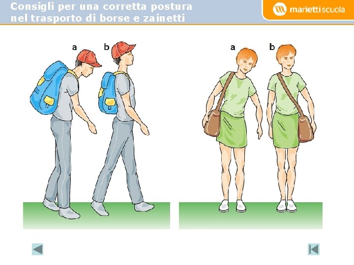 Consigli per una corretta postura nel trasporto di borse e zainetti 
