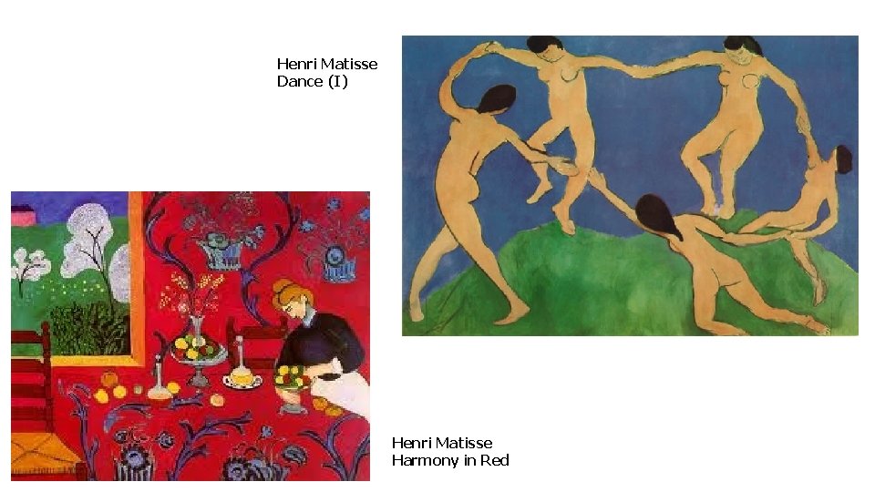 Henri Matisse Dance (I) Henri Matisse Harmony in Red 