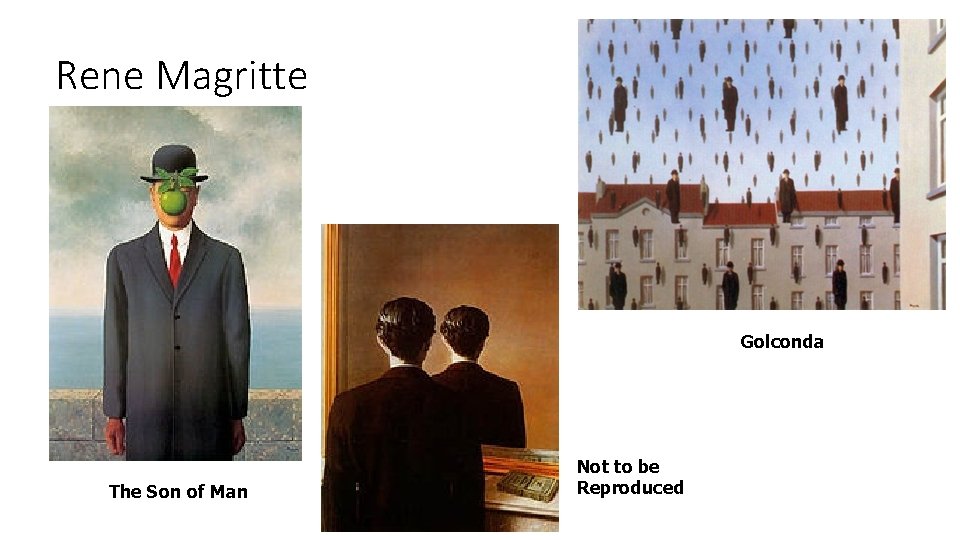 Rene Magritte Golconda The Son of Man Not to be Reproduced 