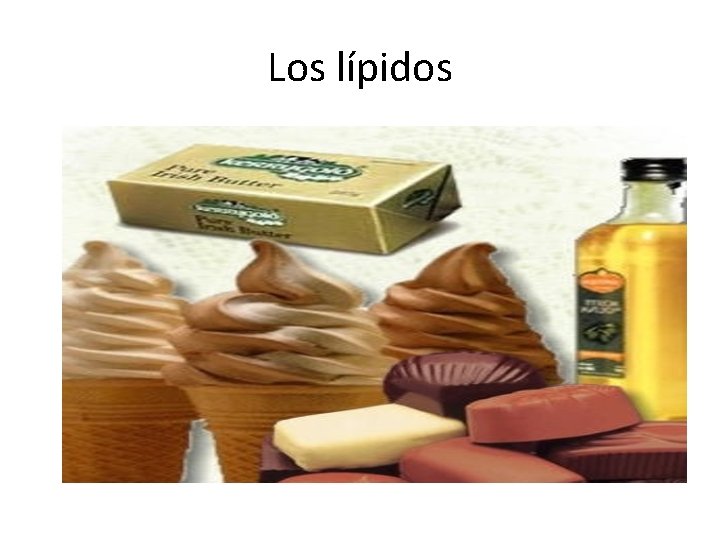 Los lípidos 