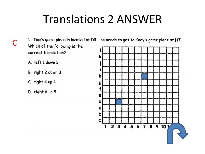Translations 2 ANSWER C 