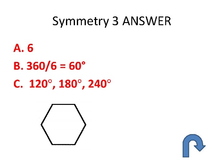 Symmetry 3 ANSWER • 