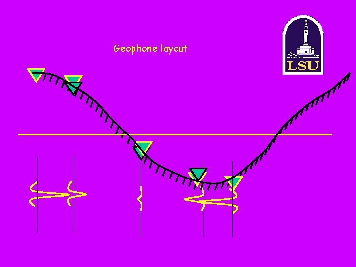 Geophone layout 