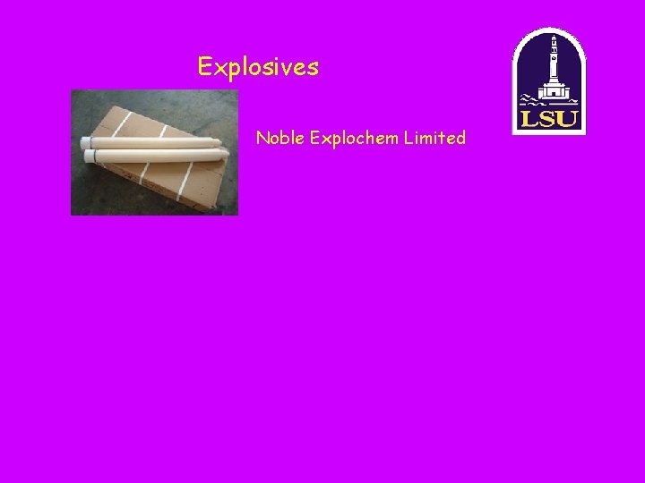Explosives Noble Explochem Limited 