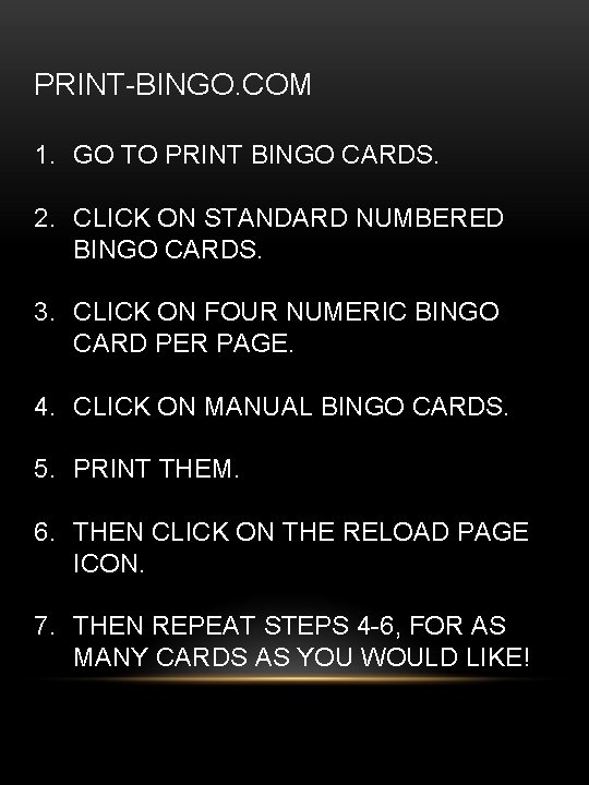 By Carla Brown Facts Bingo Is A Game