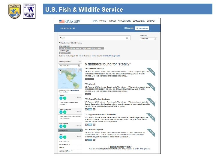 U. S. Fish & Wildlife Service 