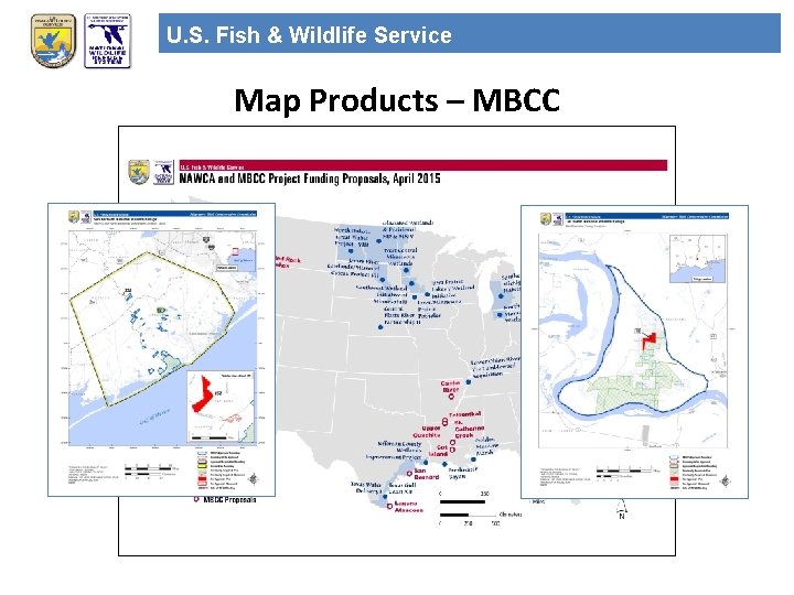 U. S. Fish & Wildlife Service Map Products – MBCC 