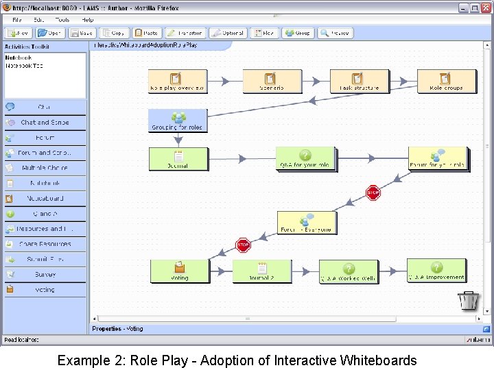 Example 2: Role Play - Adoption of Interactive Whiteboards 
